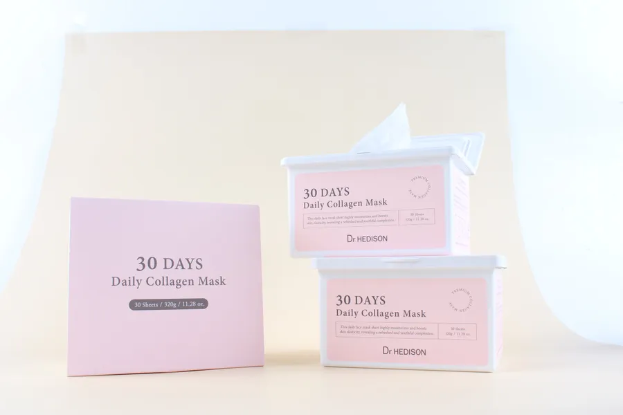 30 Days Daily Collagen Mask – 30 günlük Yoğun Nemlendirici ve Cilt Sıkılaştırıcı Günlük Bakım — 3. görsel