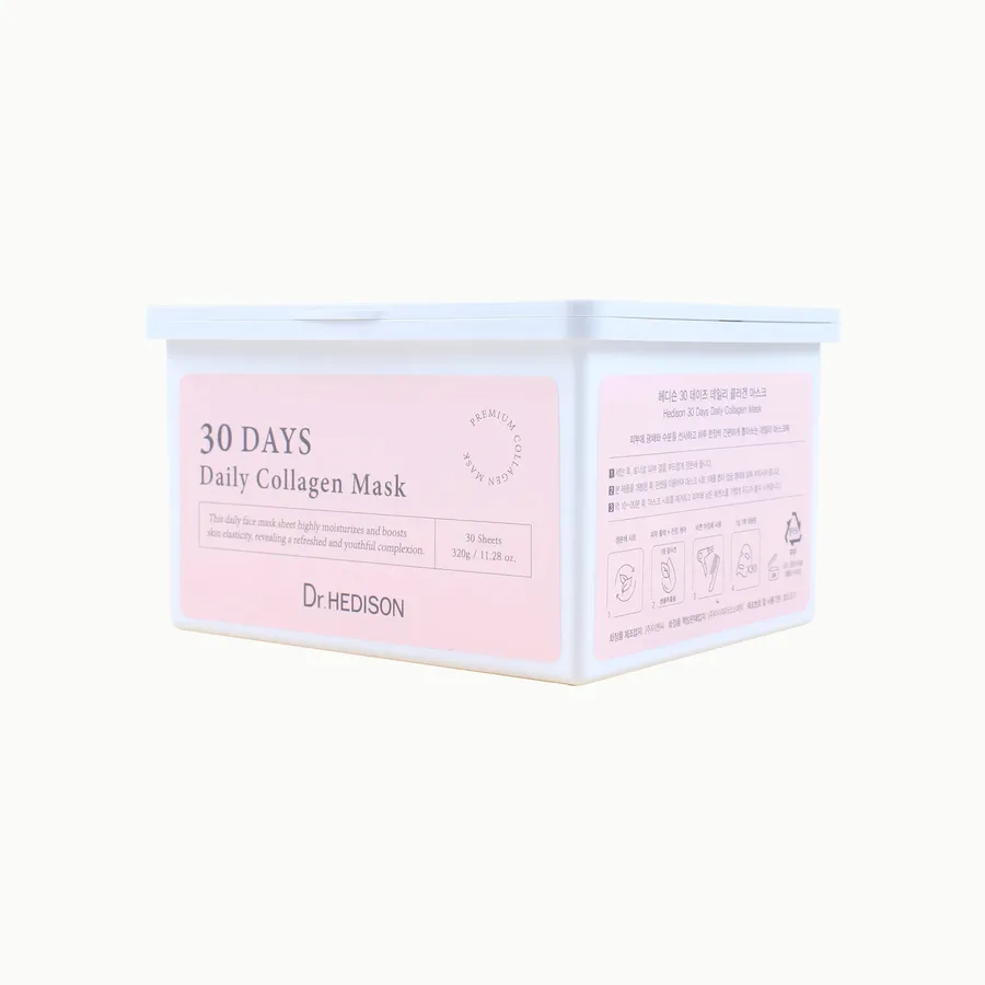 30 Days Daily Collagen Mask – 30 günlük Yoğun Nemlendirici ve Cilt Sıkılaştırıcı Günlük Bakım